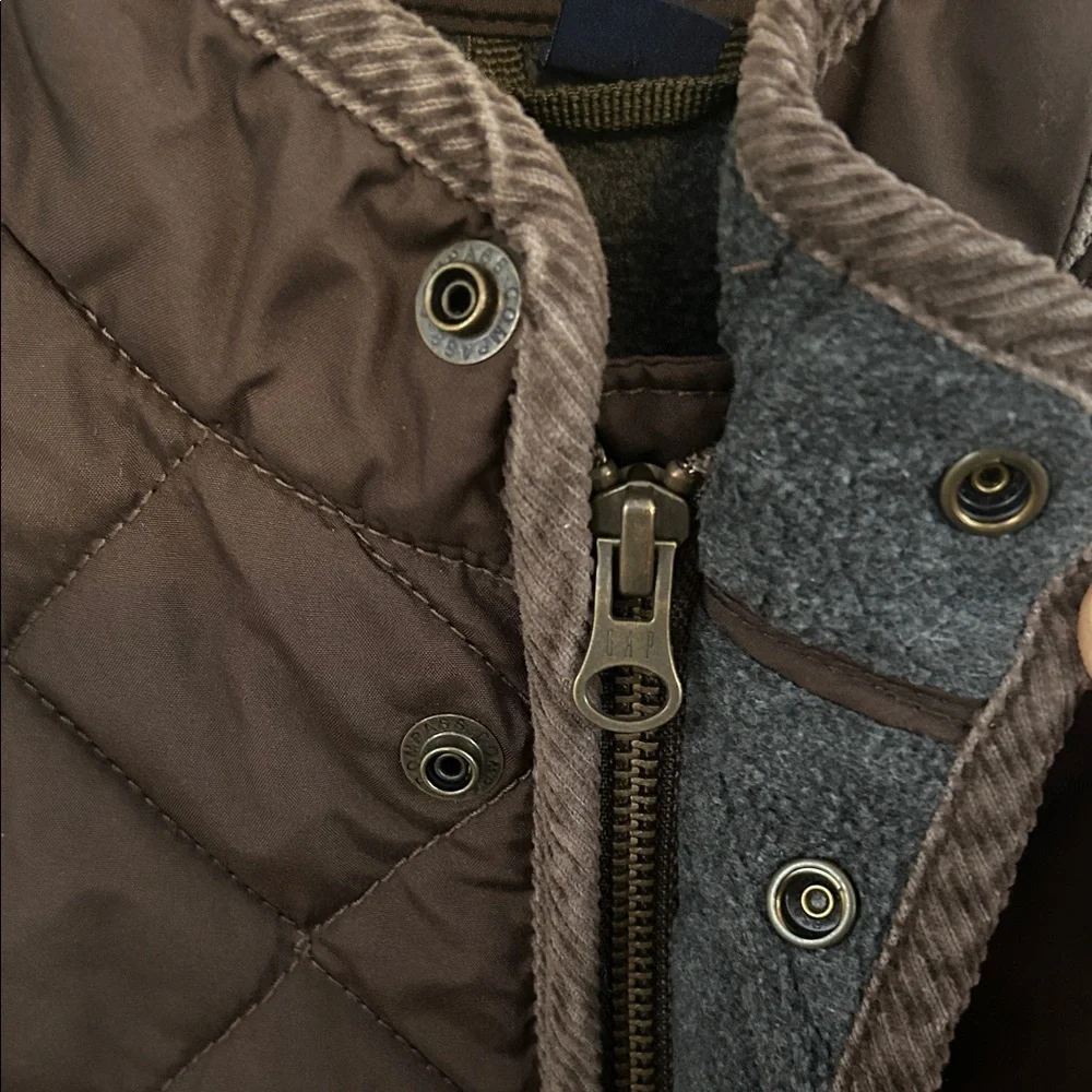 Gap Kids Quilted Brown Vest - Lightweight Layering size 5
